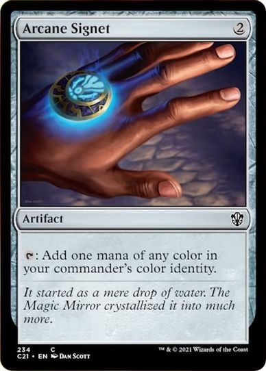 Arcane Signet (234) [Commander 2021]