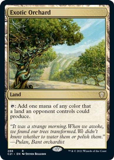 Exotic Orchard (288) [Commander 2021]