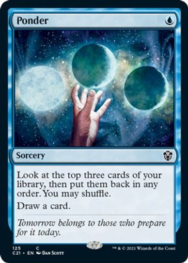 Ponder (125) [Commander 2021]