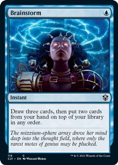 Brainstorm (115) [Commander 2021]