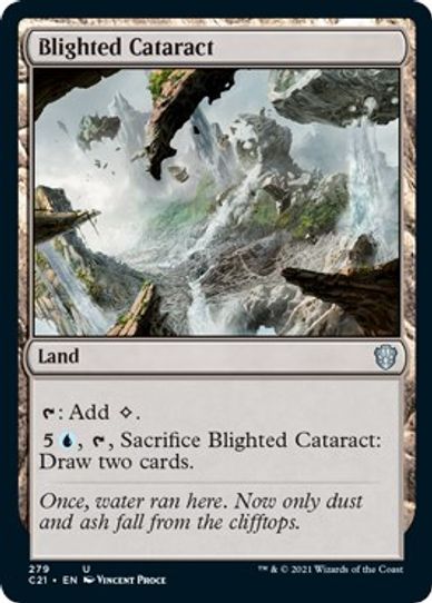 Blighted Cataract (279) [Commander 2021]