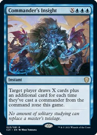 Commander's Insight (23) [Commander 2021]