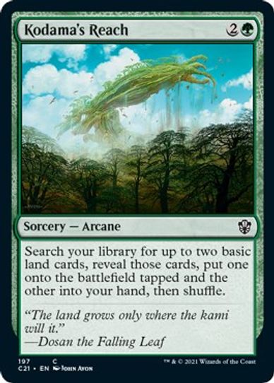 Kodama's Reach (197) [Commander 2021]