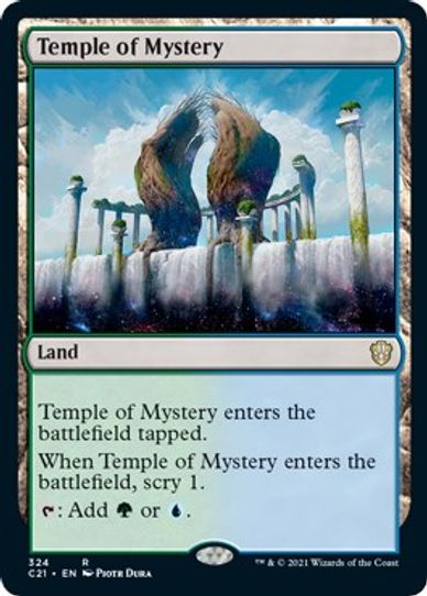 Temple of Mystery (324) [Commander 2021]