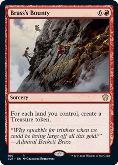 Brass's Bounty (160) [Commander 2021]