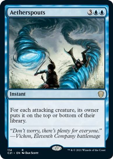 Aetherspouts (114) [Commander 2021]
