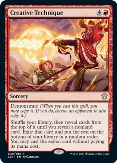 Creative Technique (49) [Commander 2021]