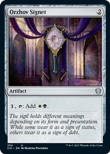 Orzhov Signet (254) [Commander 2021]