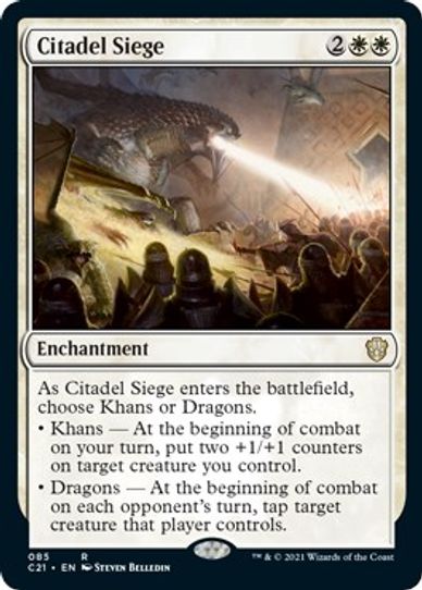 Citadel Siege (85) [Commander 2021]