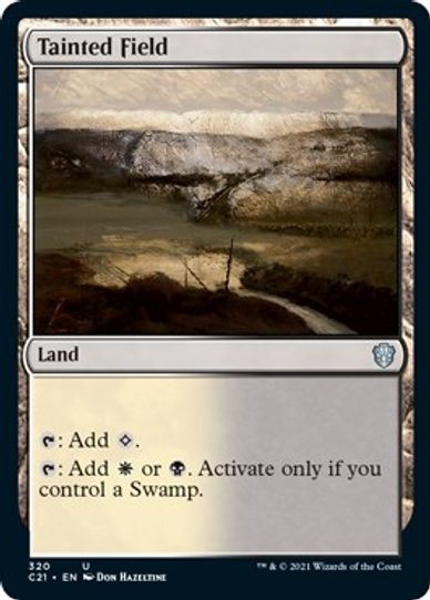 Tainted Field (320) [Commander 2021]