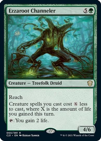 Ezzaroot Channeler (60) [Commander 2021]