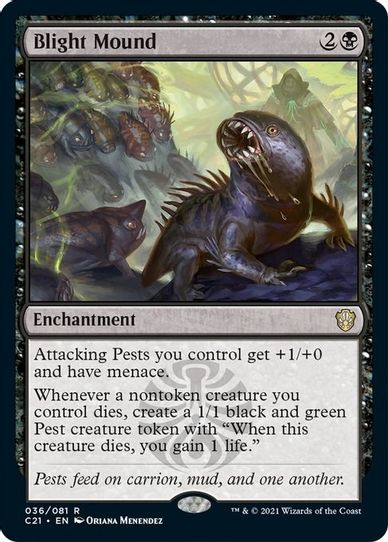 Blight Mound (36) [Commander 2021]