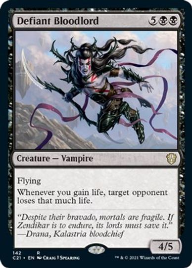 Defiant Bloodlord (142) [Commander 2021]