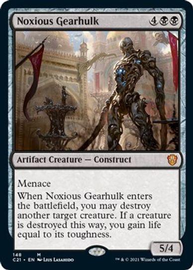 Noxious Gearhulk (148) [Commander 2021]