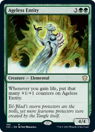 Ageless Entity (184) [Commander 2021]