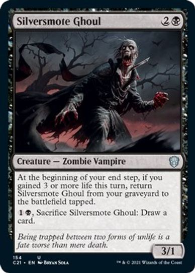 Silversmote Ghoul (154) [Commander 2021]