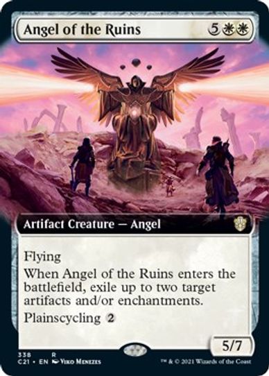 Angel of the Ruins (Extended Art) (338) [Commander 2021]