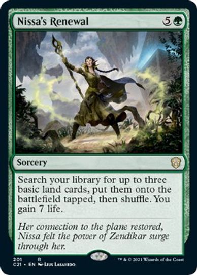 Nissa's Renewal (201) [Commander 2021]