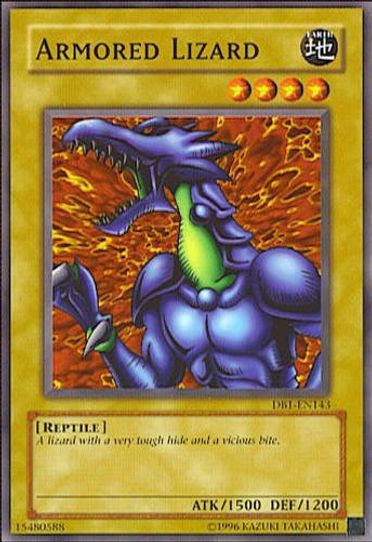 Armored Lizard (DB1-EN143) [Dark Beginning 1]
