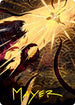Defiant Strike Art Card (Gold-Stamped Signature) (62) [Art Series: Strixhaven]