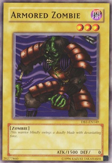 Armored Zombie (DB1-EN149) [Dark Beginning 1]