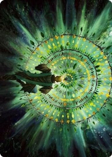 Verdant Mastery Art Card (19) [Art Series: Strixhaven]