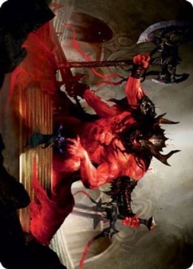 Awaken the Blood Avatar Art Card (20) [Art Series: Strixhaven]