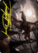 Shadrix Silverquill Art Card (Gold-Stamped Signature) (59) [Art Series: Strixhaven]