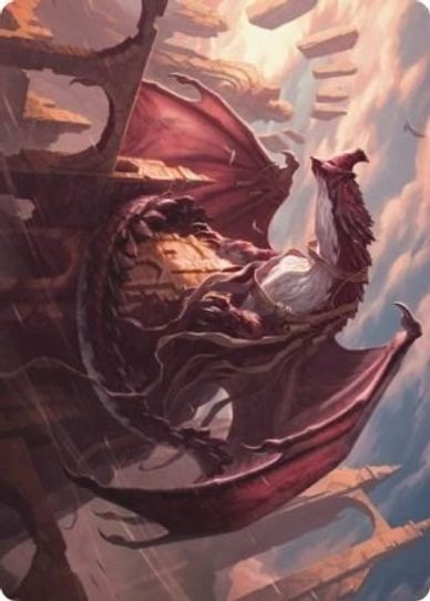 Velomachus Lorehold Art Card (61) [Art Series: Strixhaven]