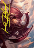 Velomachus Lorehold Art Card (Gold-Stamped Signature) (61) [Art Series: Strixhaven]