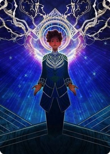 Brainstorm Art Card (65) [Art Series: Strixhaven]