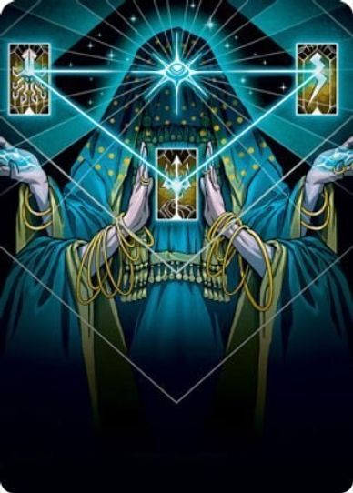 Strategic Planning Art Card (68) [Art Series: Strixhaven]