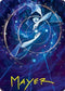 Time Warp Art Card (Gold-Stamped Signature) (69) [Art Series: Strixhaven]