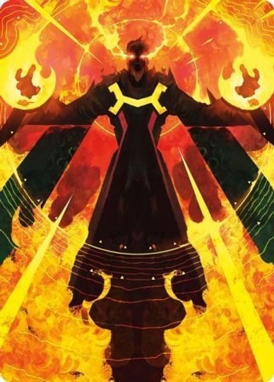 Urza's Rage Art Card (79) [Art Series: Strixhaven]