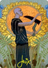 Cultivate Art Card (Gold-Stamped Signature) (80) [Art Series: Strixhaven]