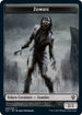 Zombie // Horror Double-sided Token [Commander 2021]