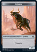 Golem // Thopter Double-sided Token [Commander 2021]