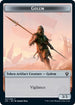 Golem // Thopter Double-sided Token [Commander 2021]
