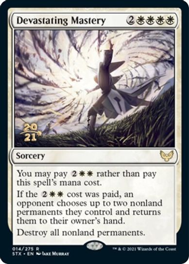 Devastating Mastery (14) [Prerelease Cards]