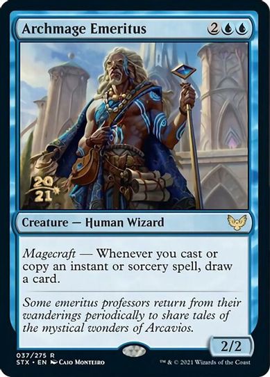 Archmage Emeritus (37) [Prerelease Cards]