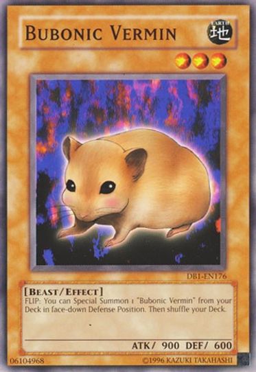 Bubonic Vermin (DB1-EN176) [Dark Beginning 1]