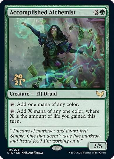Accomplished Alchemist (119) [Prerelease Cards]