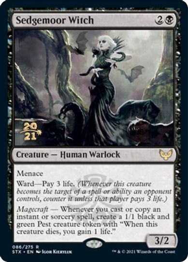 Sedgemoor Witch (86) [Prerelease Cards]