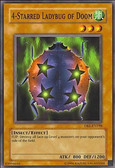 -Starred Ladybug of Doom (DB1-EN198) [Dark Beginning 1]