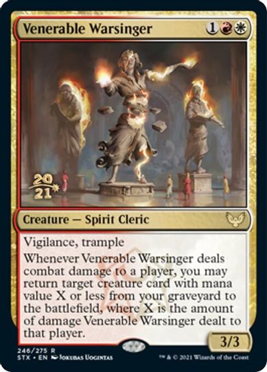 Venerable Warsinger (246) [Prerelease Cards]