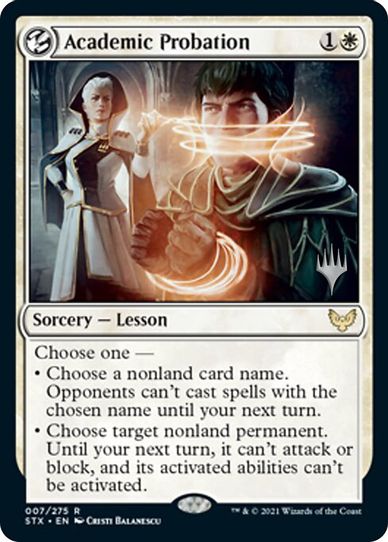 Academic Probation (7) [Promo Pack: Strixhaven]