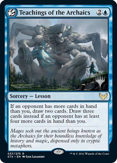 Teachings of the Archaics (57) [Promo Pack: Strixhaven]