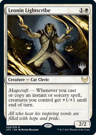 Leonin Lightscribe (20) [Promo Pack: Strixhaven]