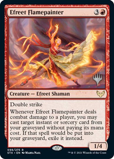 Efreet Flamepainter (98) [Promo Pack: Strixhaven]
