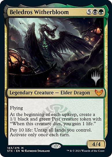Beledros Witherbloom (163) [Promo Pack: Strixhaven]
